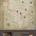 Plano de búsqueda del tesoro del Sobrarbe -GARLAN