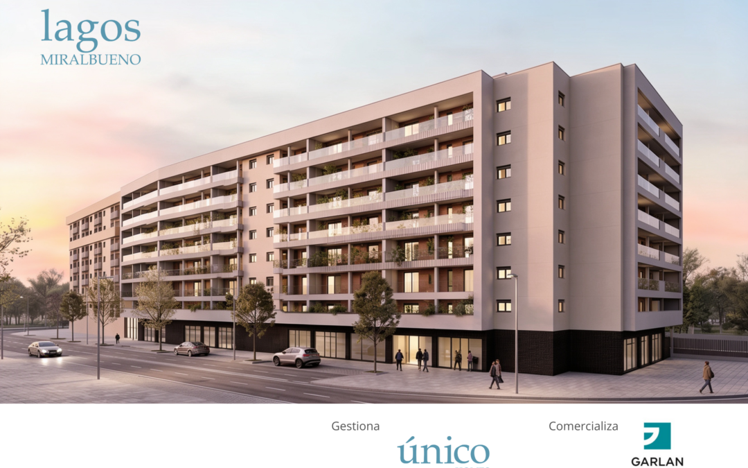 Garlan Inmobiliaria comercializará en exclusiva ‘Lagos Miralbueno’, el nuevo residencial de ÚNICO Homes en Zaragoza